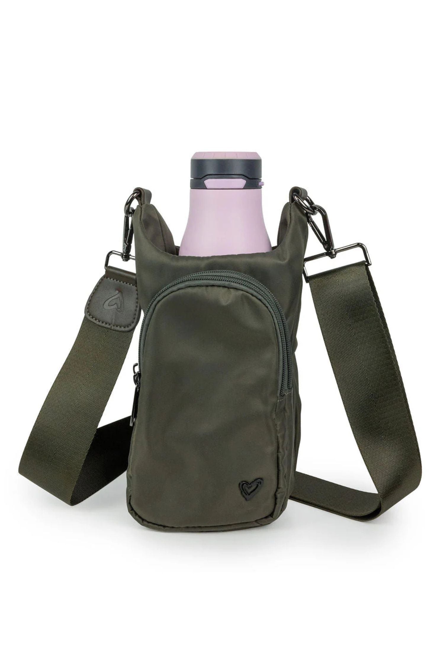 preneLOVE Crossbody Bag - Style HIPSTER H20, matte olive green3