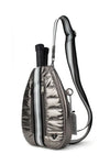 preneLOVE Sport Crossbody Bag - Style Pickleball Sling, bronze, front2