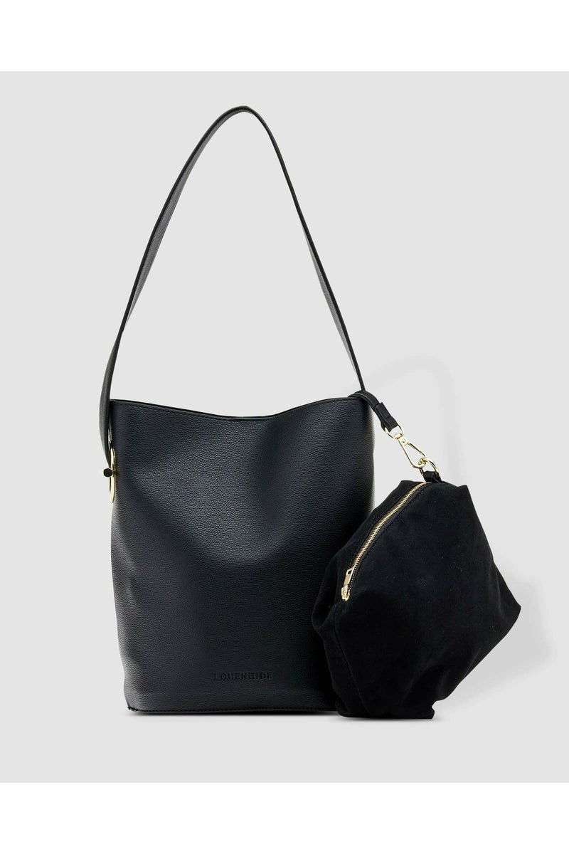 Louenhide Heidi Bag - Style 1012, black, inside purse