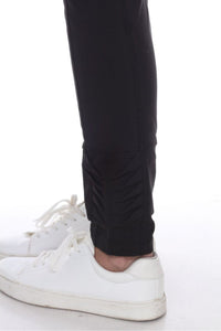 Neon Buddha Hit The Road Legging - Style 10491, ruche detail at ankle