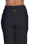 Neon Buddha Lantern Capri Pant - Style 12026, back closeup