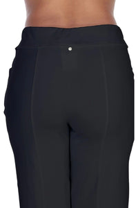 Neon Buddha Lantern Capri Pant - Style 12026, back closeup