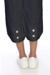 Neon Buddha Lantern Capri Pant - Style 12026, back hem