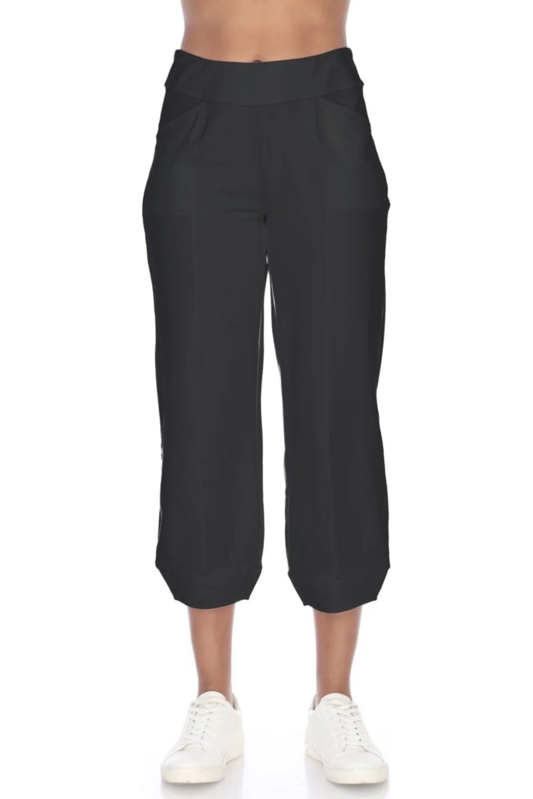Neon Buddha Lantern Capri Pant - Style 12026, front