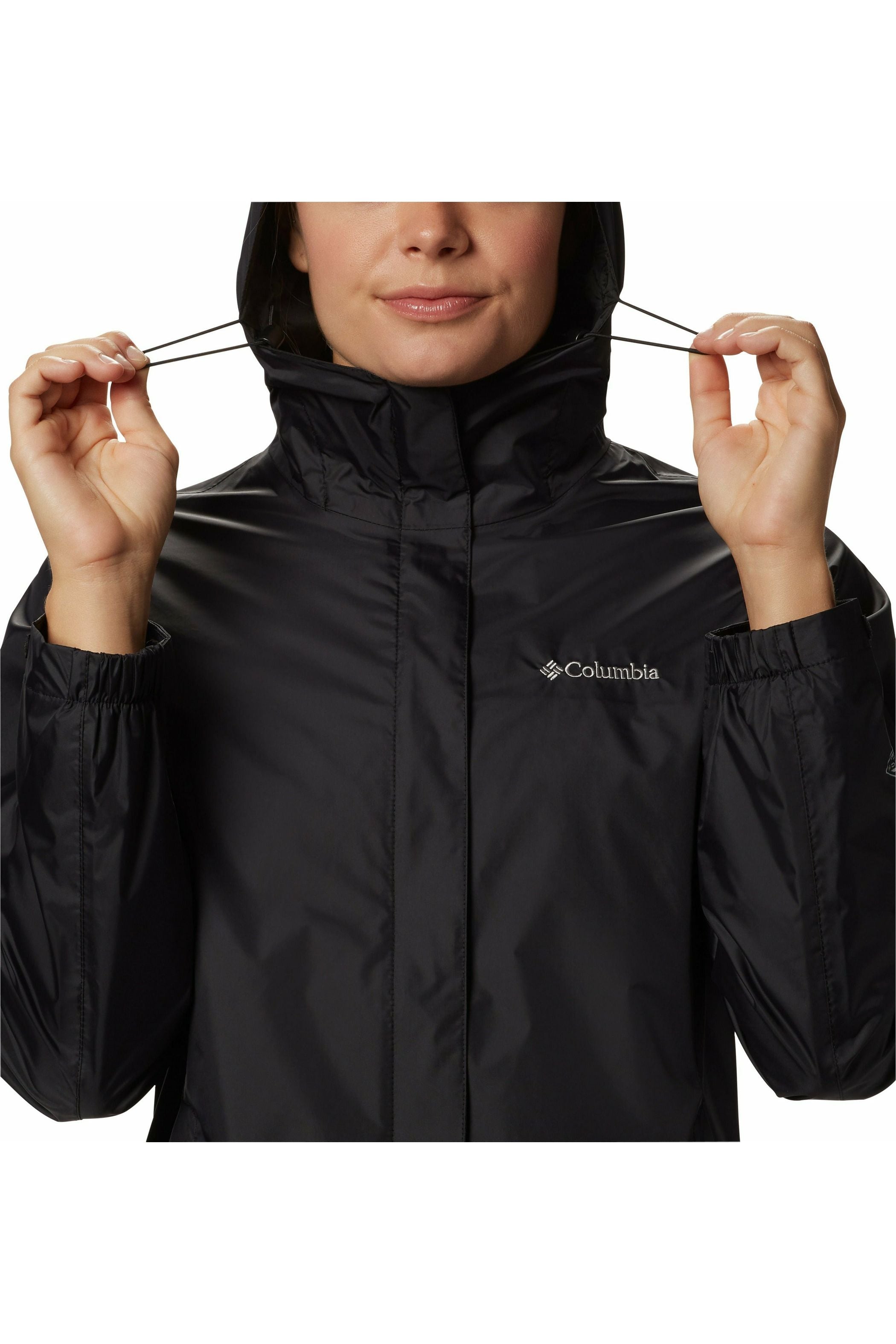 Columbia Arcadia Waterproof Jacket - Style 1534111010, front hood