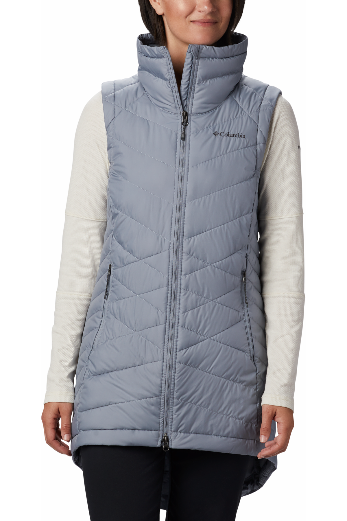 Columbia Heavenly Long Vest - Style 1859741032, front