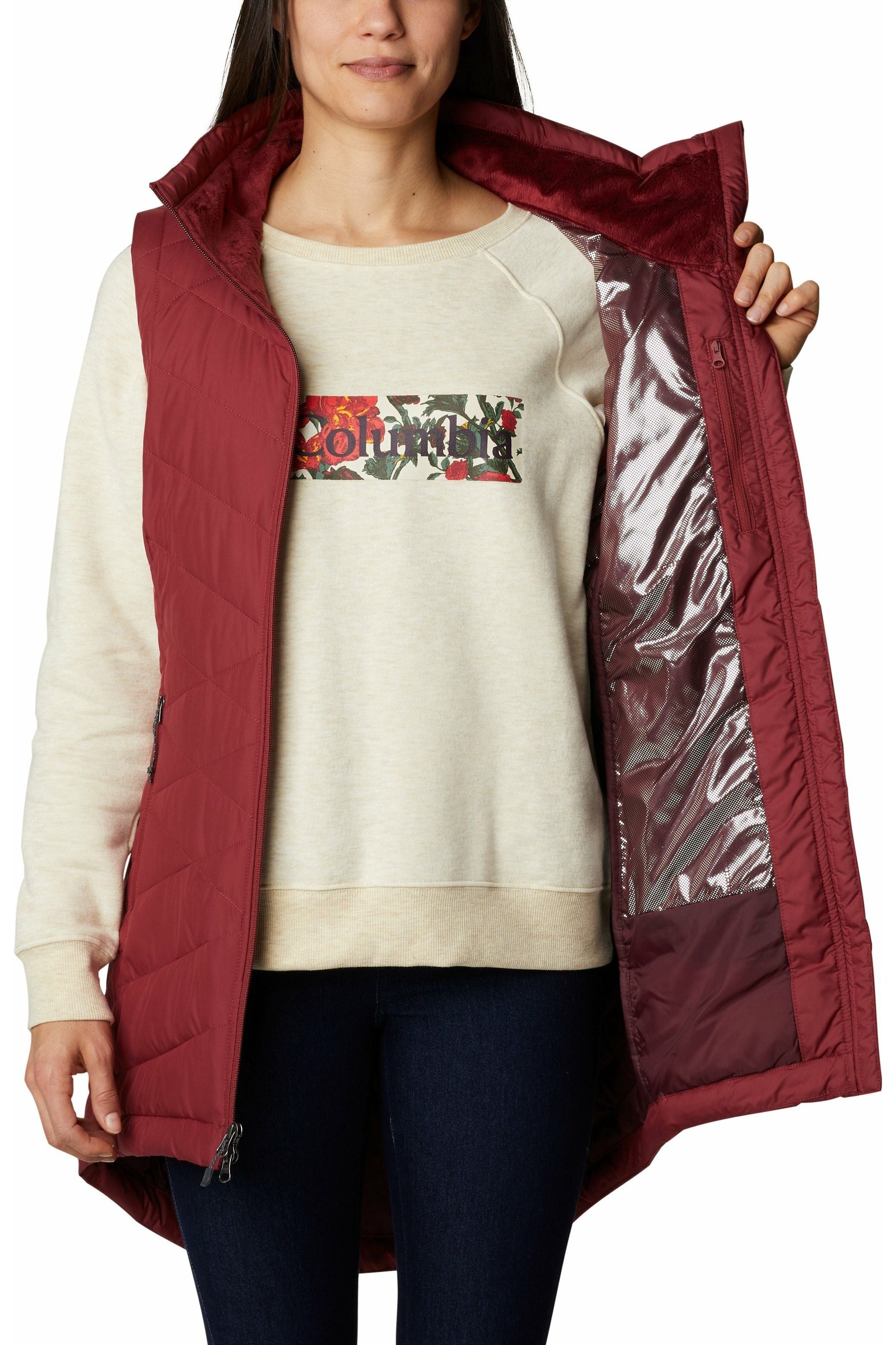 Columbia Heavenly Long Vest - Style 1859741619, reflective lining