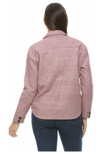  FDJ Glen Plaid Shacket - Style 1891113, back