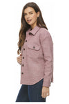  FDJ Glen Plaid Shacket - Style 1891113, side