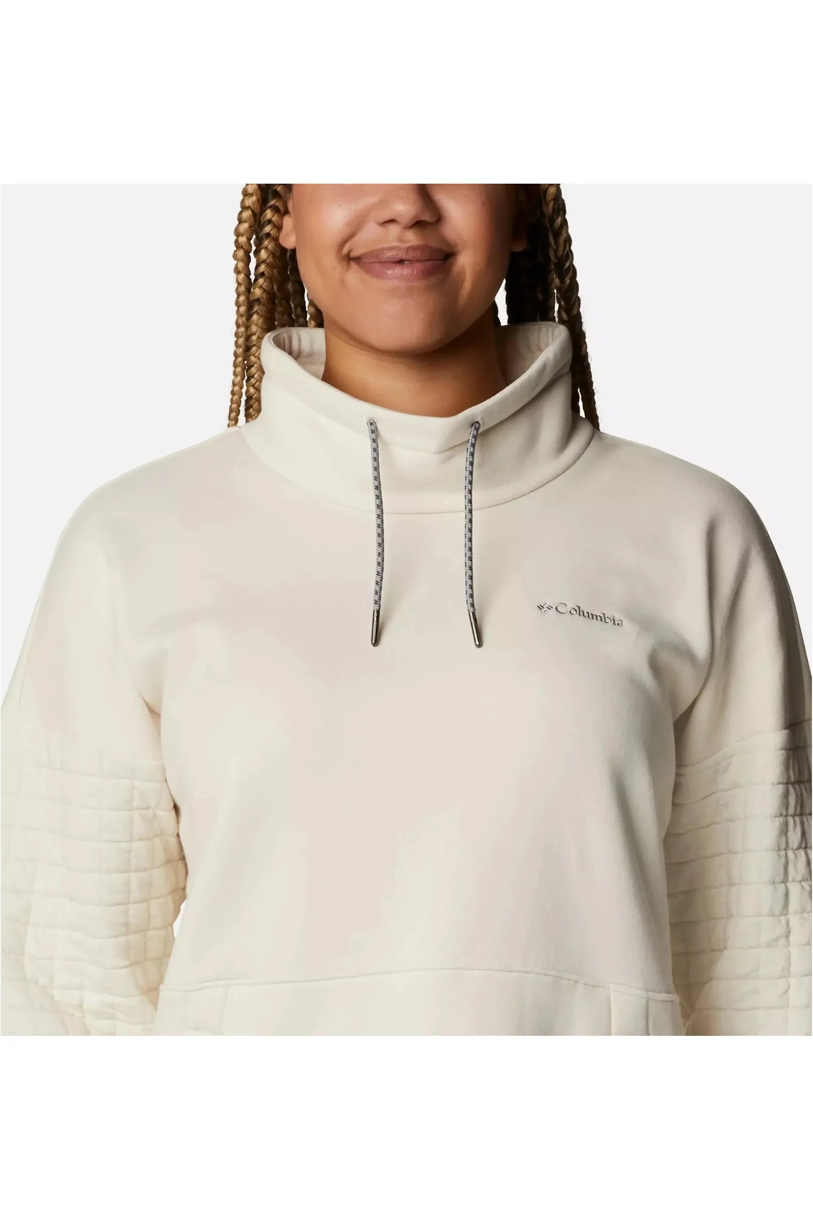 Columbia Summit Oversized Funnel Pullover - Style 1959791191, collar