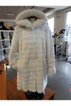 Niki Jones Reversible Coat - Style K4129RI-164, front, ivory fur