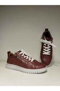 EOS Clarence Fashion Sneaker, pair, mulberry