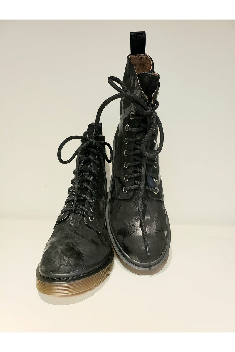 Tamara London Devon Laced Boot, pair2, black shadows