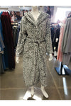 Patricia 48" Hooded Robe - Style 825-C, grey 