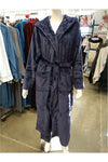 Patricia 48" Hooded Robe - Style 825-C, front, blue
