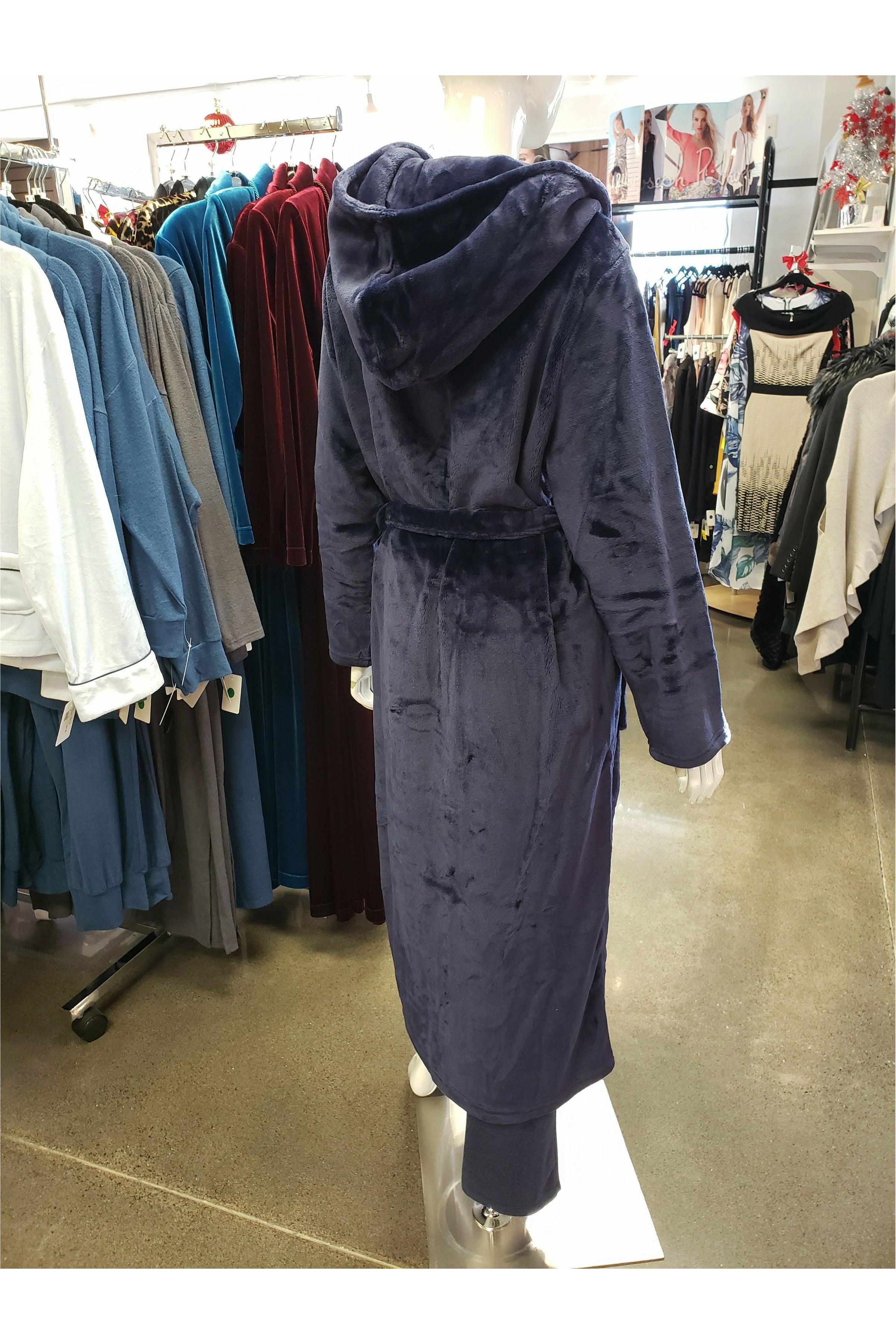 Patricia 48" Hooded Robe - Style 825-C, back