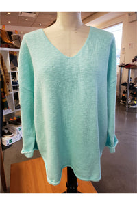 Avalin V-Neck Tunic Sweater - Style N9079