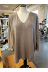 Avalin V-Neck Tunic Sweater - Style N9079, front
