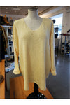 Avalin V-Neck Tunic Sweater - Style N9079, front, butter