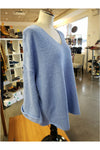 Avalin V-Neck Tunic Sweater - Style N9079, side, peri