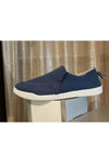 Vionic Venice Canvas Sneakers - Style Pismo CNVS, outside, navy