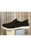 Vionic Canvas Slip On Shoes - Style Malibu, side, black