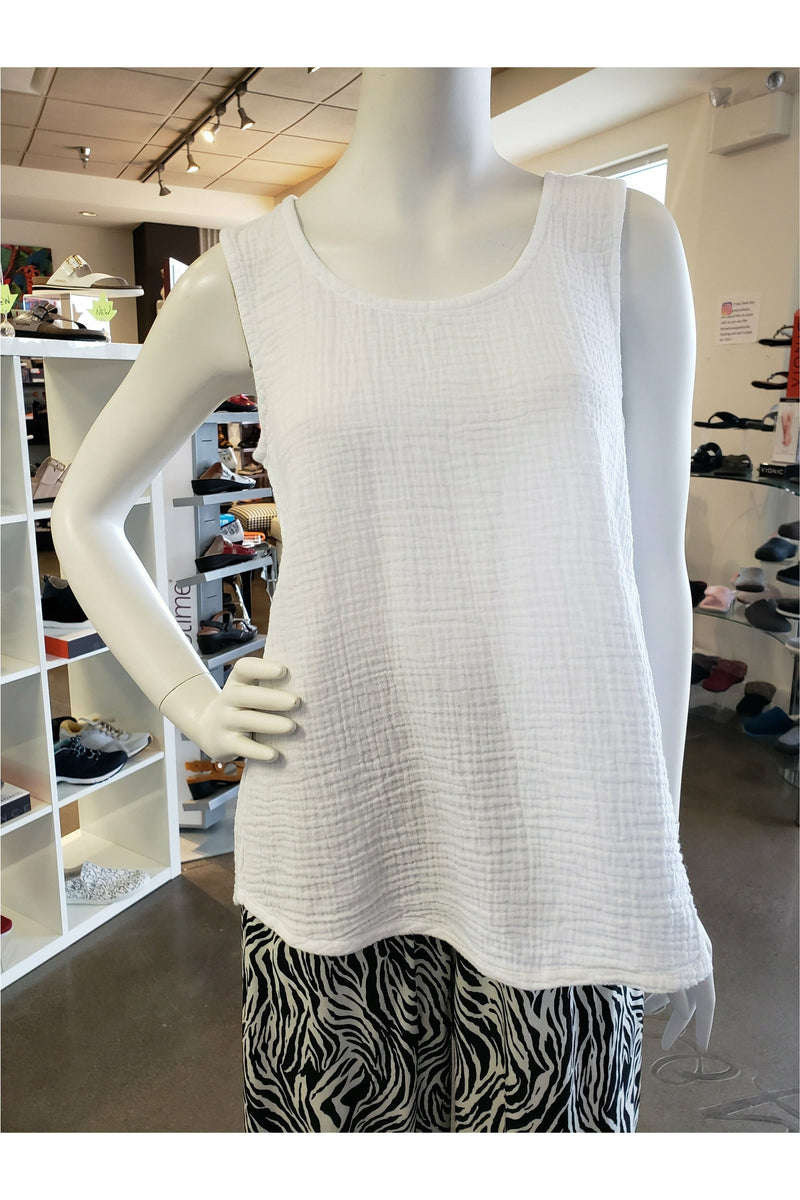 Shannon Passero Katie Tank Top - Style 797, front, white