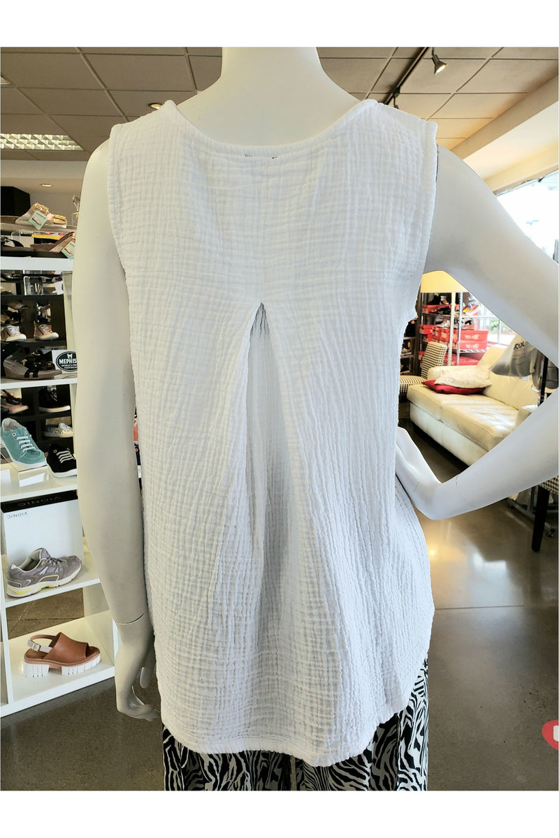 Shannon Passero Katie Tank Top - Style 797, back, white