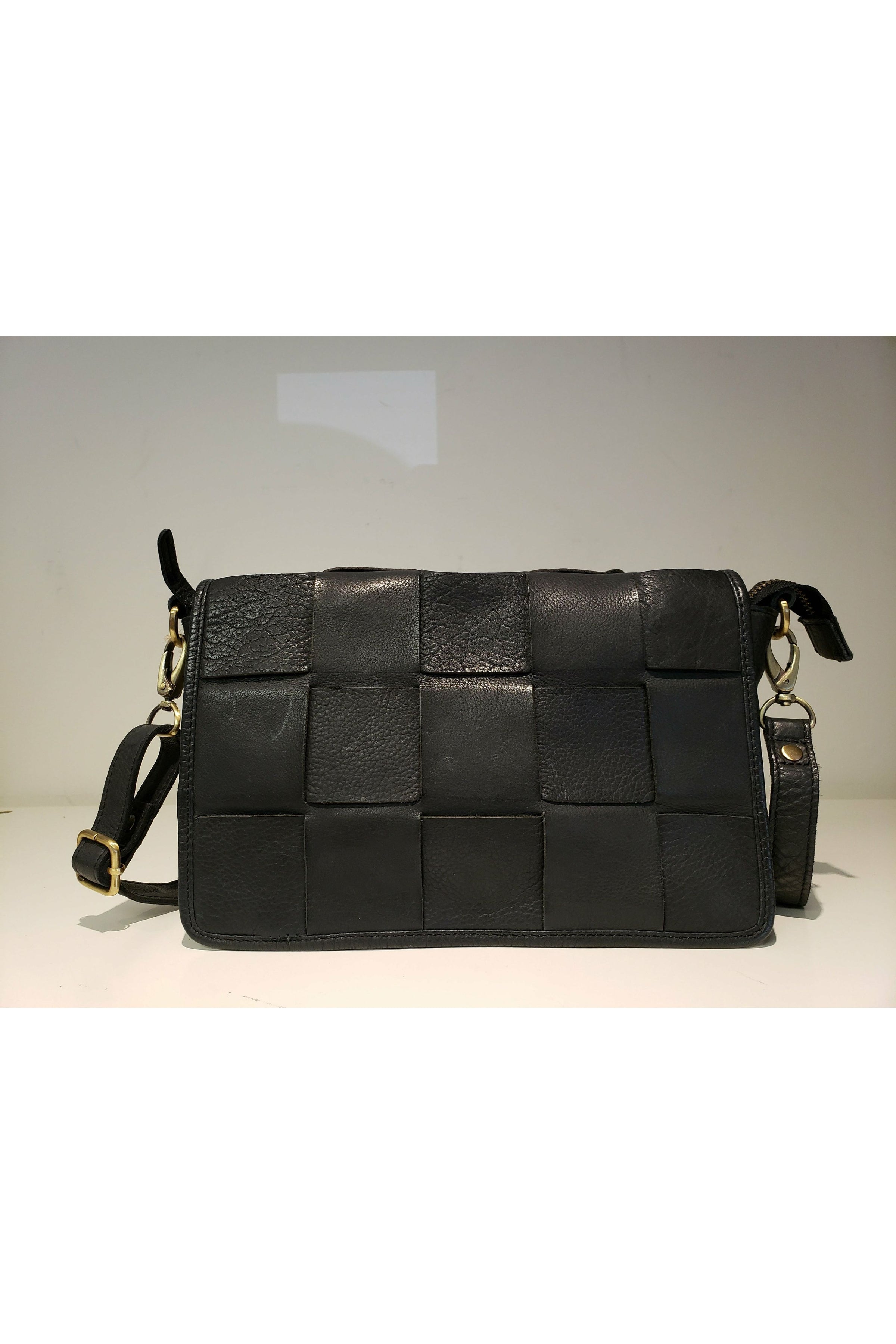 Milo Matera Crossbody Bag - Style 154, front, black