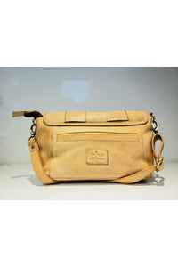 Milo Matera Crossbody Bag - Style 154, back, honey