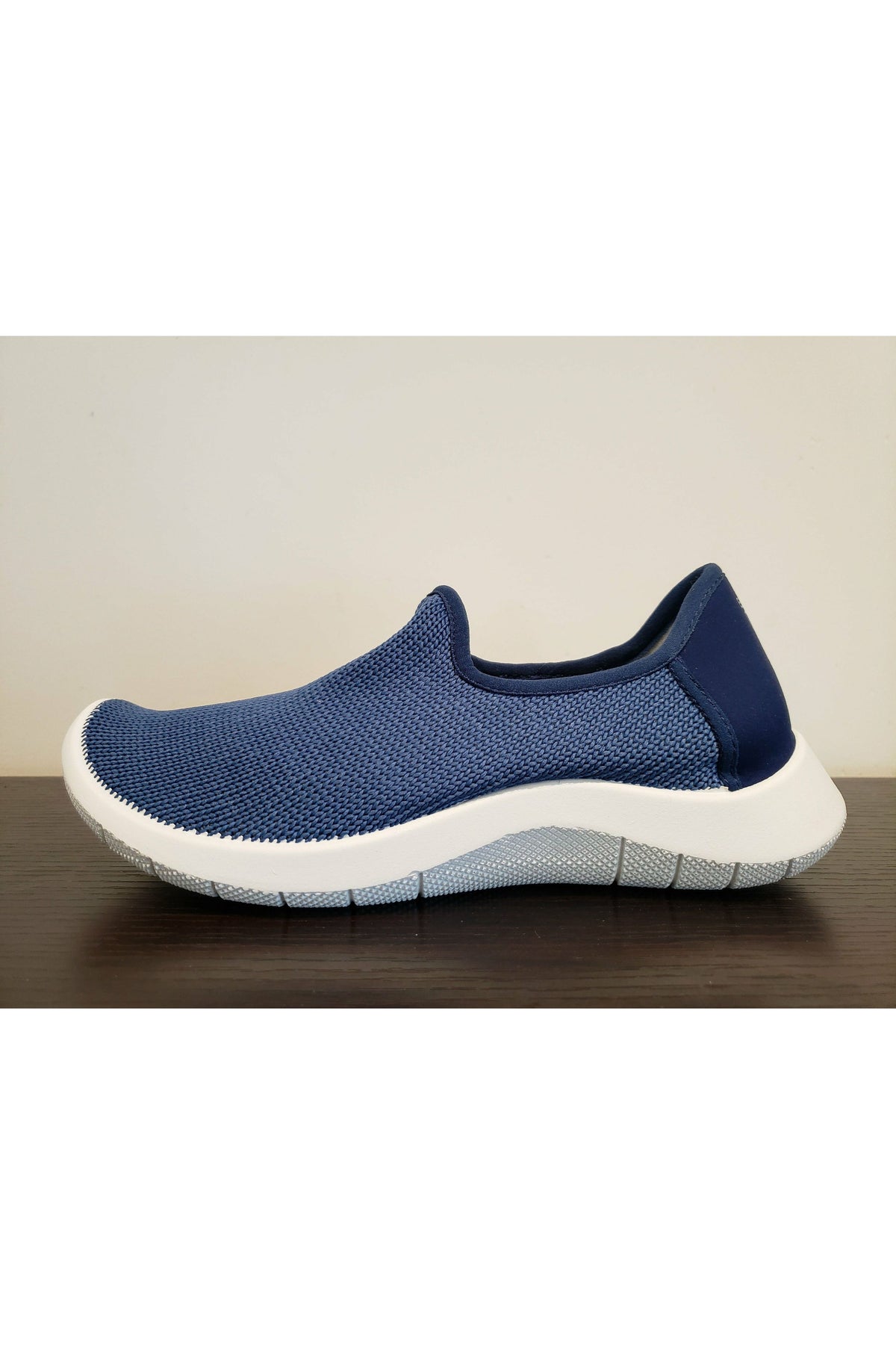 Arcopedico Slip On Shoe - Style Gaia. outside, blue