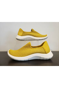 Arcopedico Slip On Shoe - Style Gaia, pair, mustard-yellow