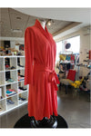 Fleur't Short Robe - Style 620, side, goji