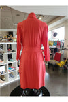 Fleur't Short Robe - Style 620, back, goji