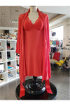 Fleur't Short Robe - Style 620, with chemise, goji