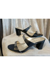 Naturalizer Pump Slide Sandal - Style Venus2, pair, black