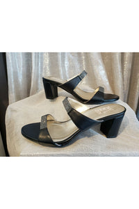 Naturalizer Pump Slide Sandal - Style Venus2, pair, black