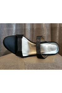 Naturalizer Pump Slide Sandal - Style Venus2, top, black
