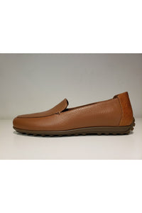 Vionic Elora Flat Loafer - Style 12010L1, outside, toffee