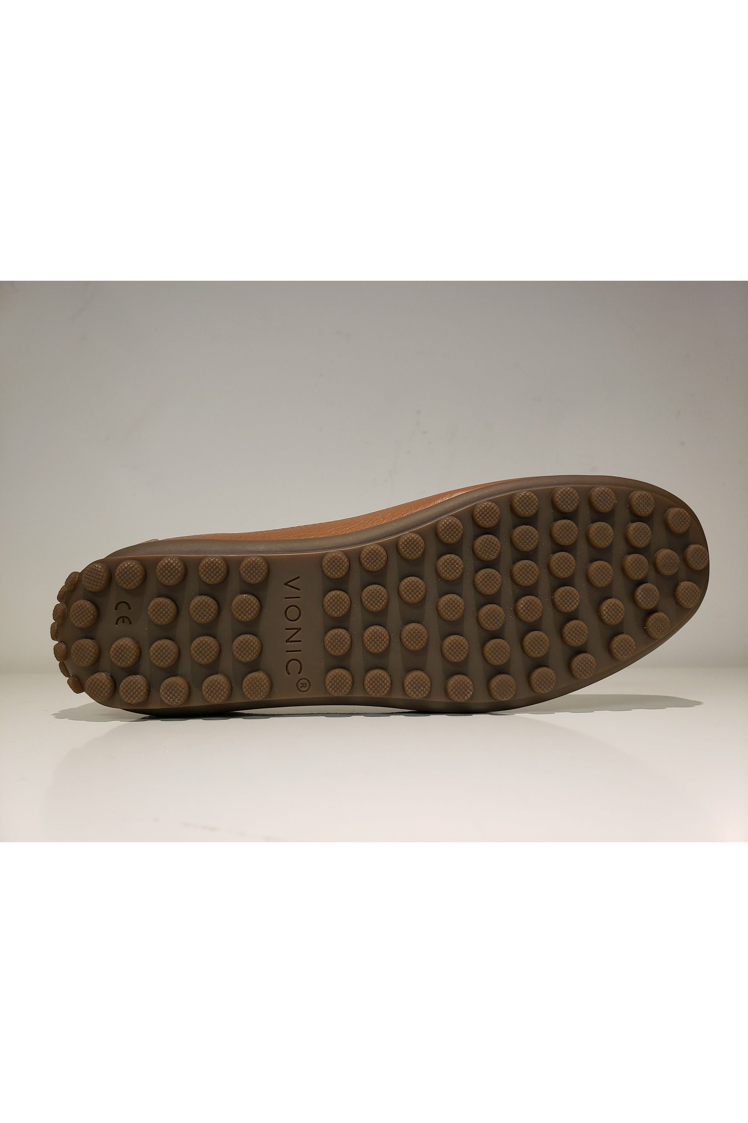 Vionic Elora Flat Loafer - Style 12010L1, bottom, toffee