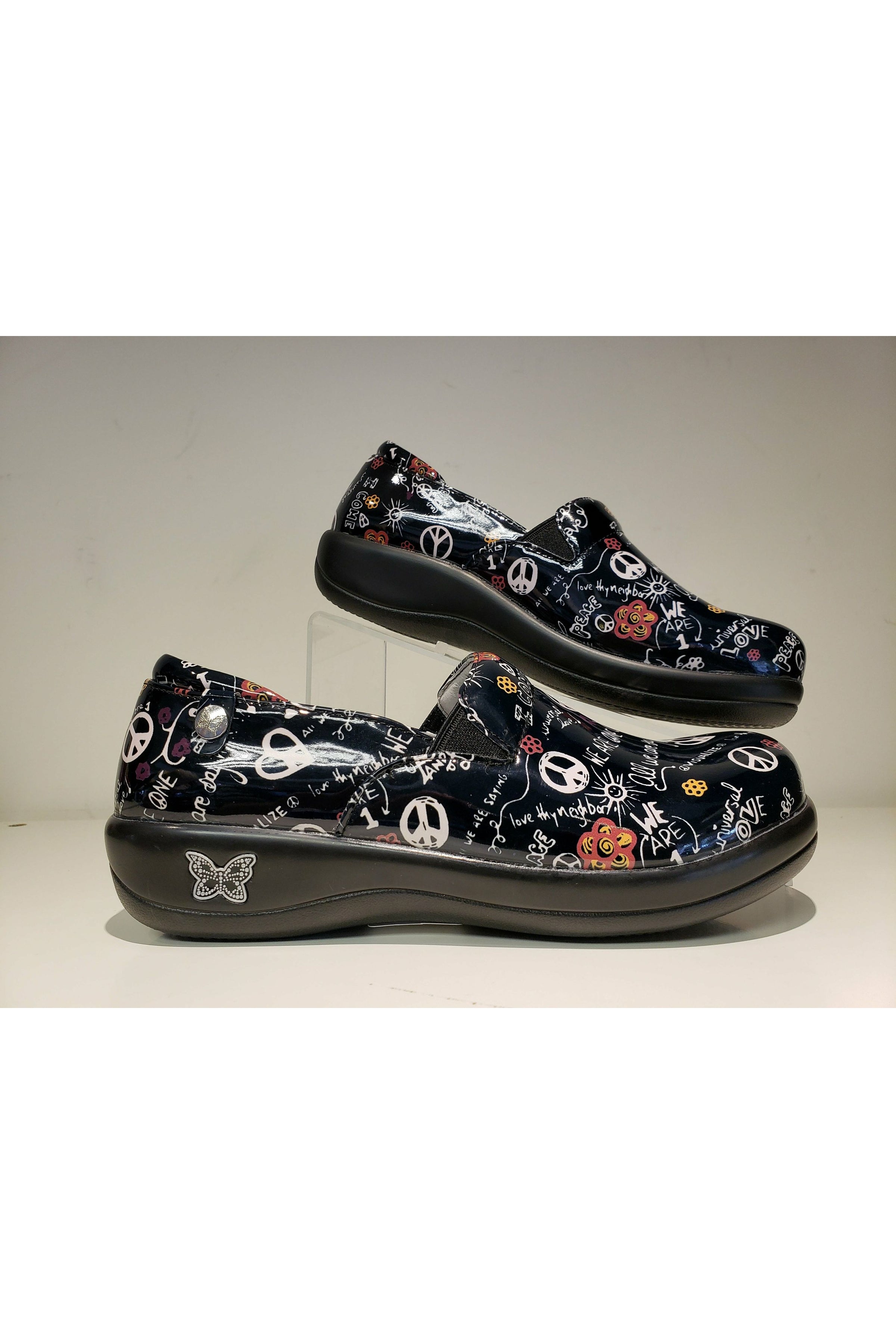 Alegria Keli Peace & Love Shoe, Style Kel-7570, pair