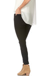 Hue Ultra Soft Denim Leggings - Style 20652Y, side, black