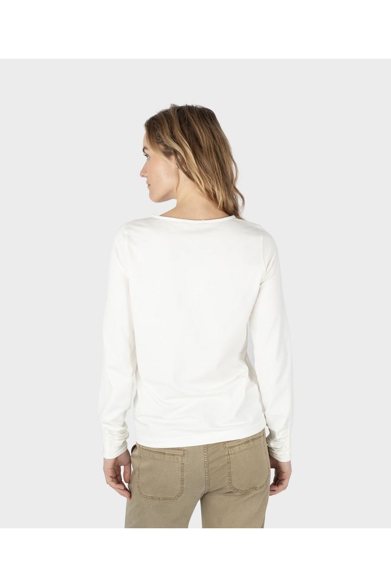 Sandwich Long Sleeve Shirt - Style 21102063, side