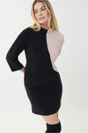 Joseph Ribkoff Colour-Blocked Dress - Style 223289. front
