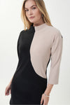 Joseph Ribkoff Colour-Blocked Dress - Style 223289, front2
