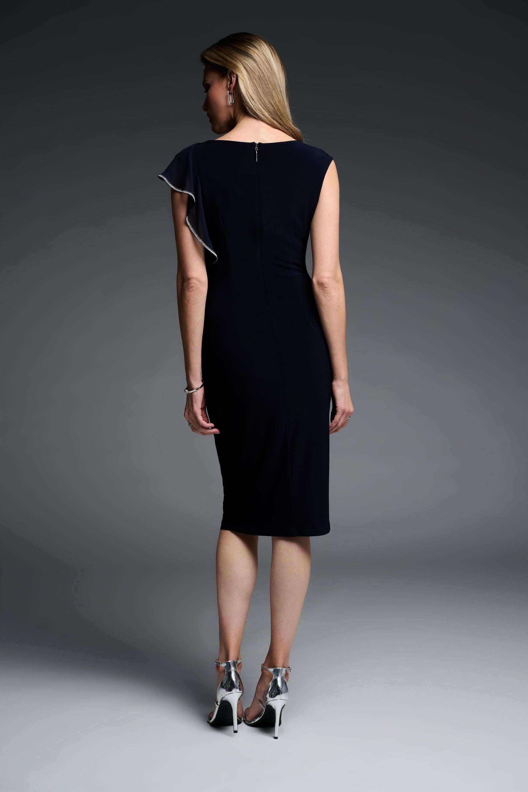 Joseph Ribkoff Ruffle Detail Dress - Style 223735 – Close To