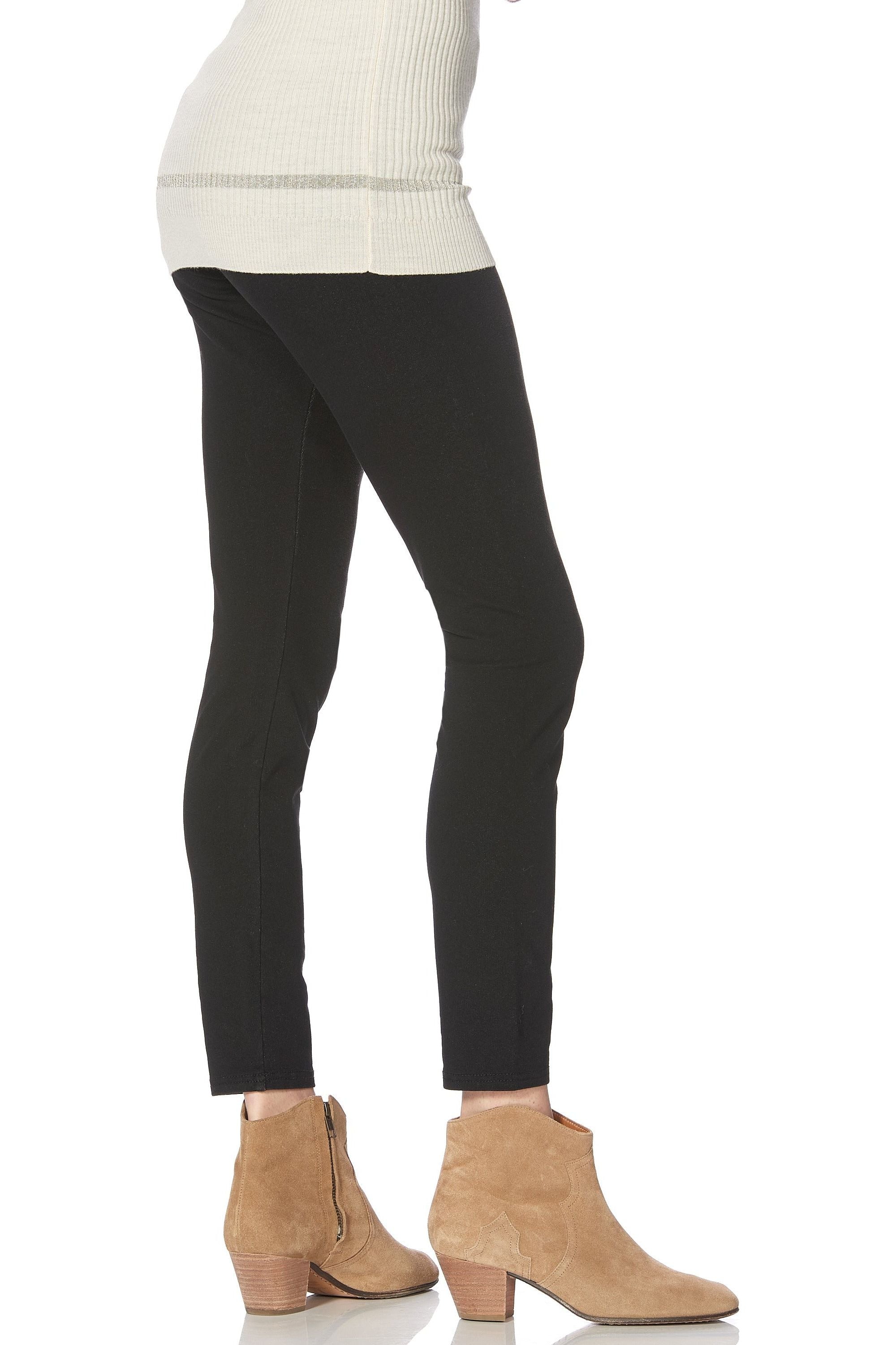 HUE SUPER SMOOTH DENIM LEGGINGS (EXTRA SMALL, SILVER CLOUD) - GTIN