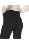 HUE Super Soft Stretch Denim Leggings - Style 22818, back, black