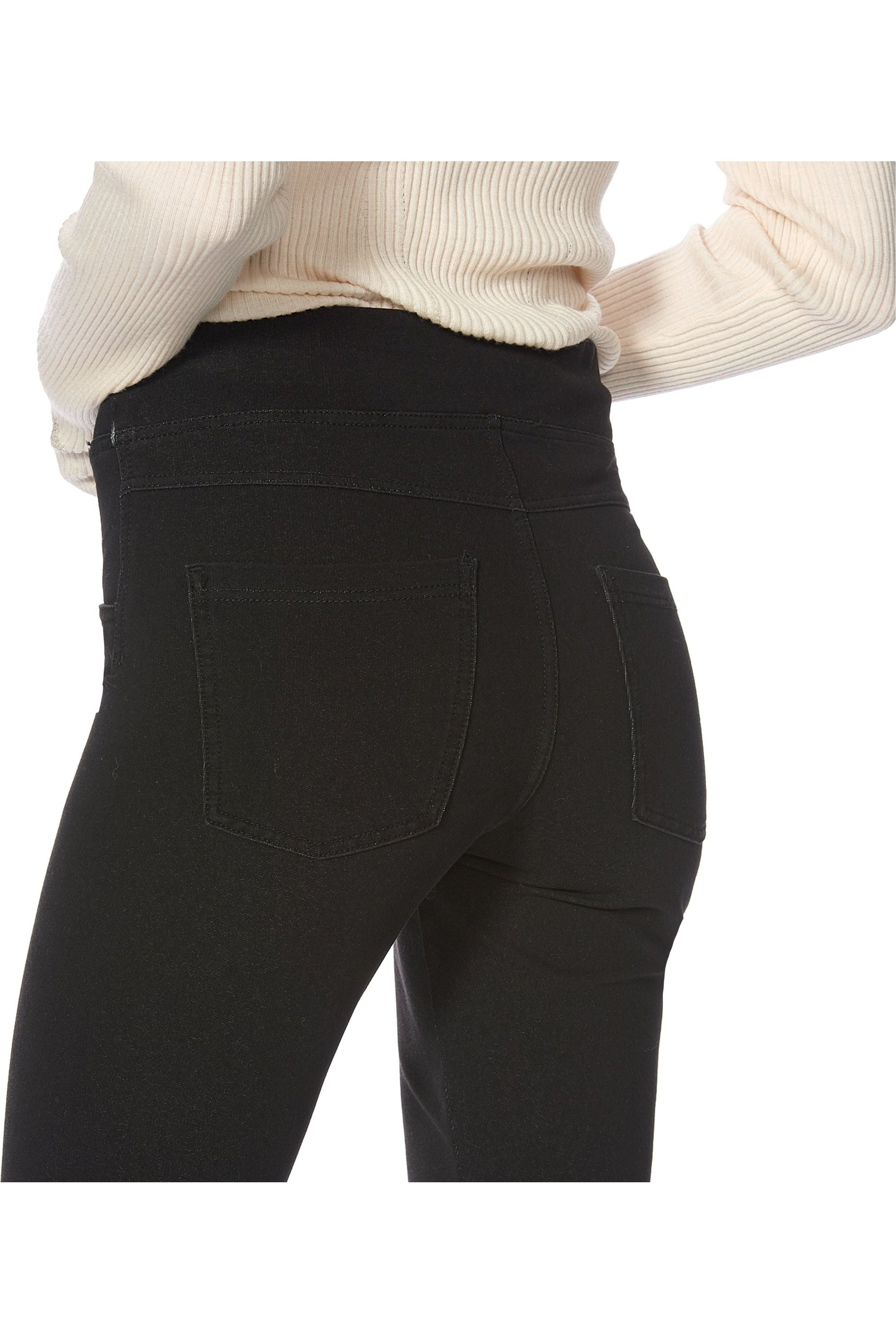 HUE, Pants & Jumpsuits, Hue Essential Denim Leggings Stretchy Denim  Jeggings Medium M Black