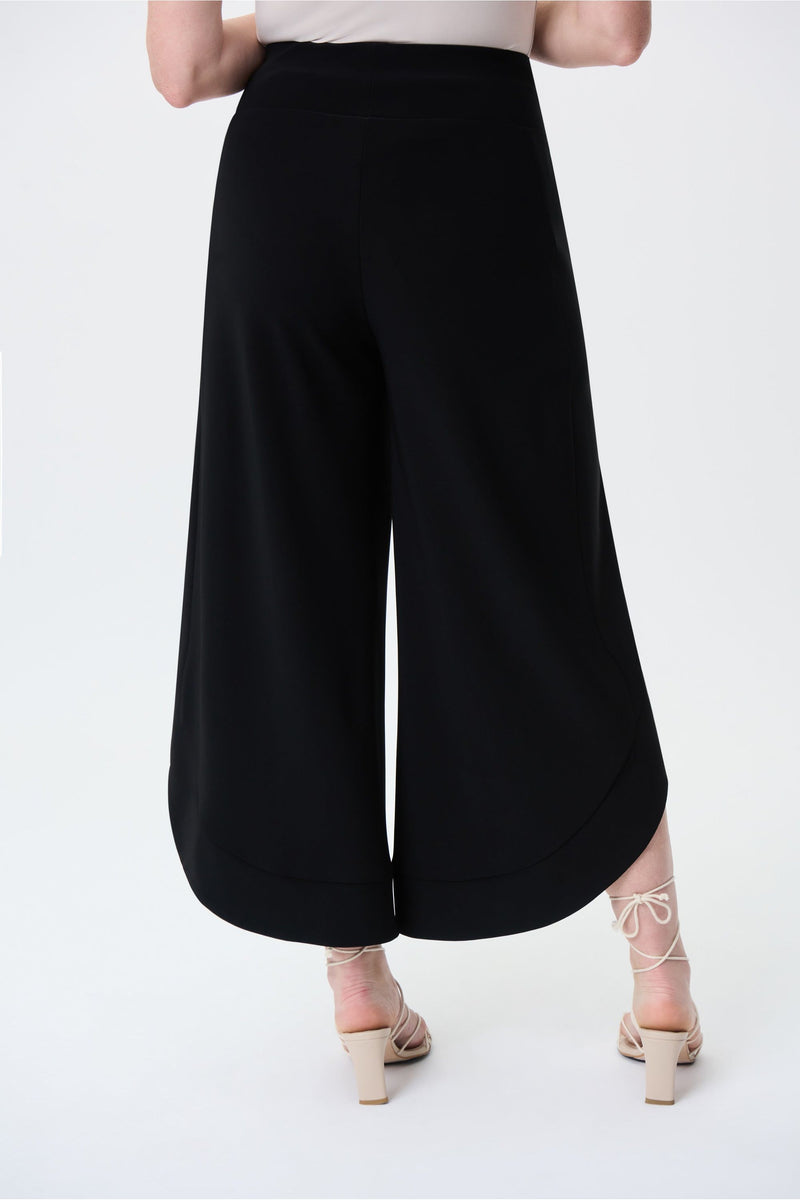 Joseph Ribkoff Wide Leg Crop Pants - Style 231059, back